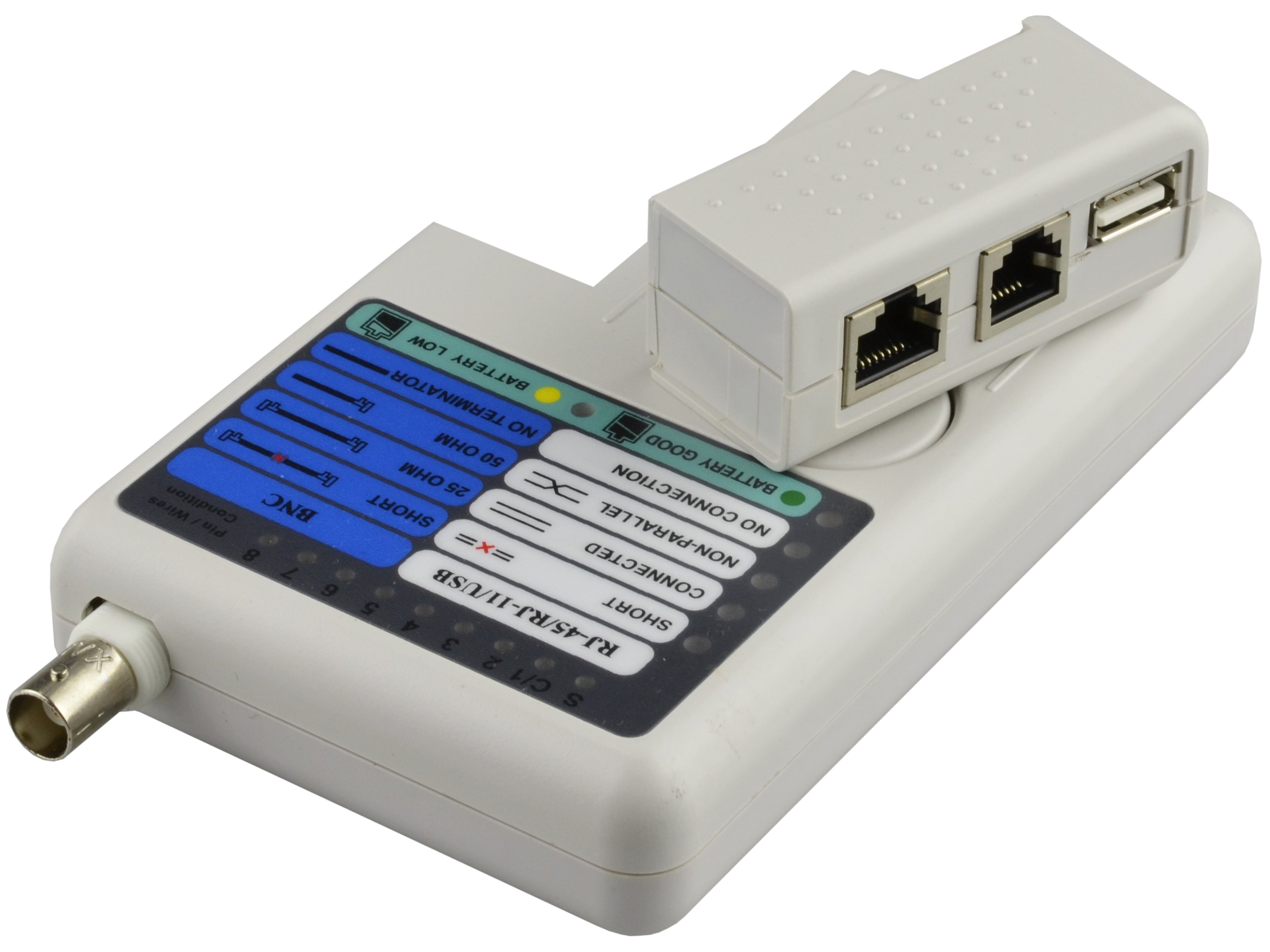 Tester uniwersalny do weryfikacji połączeń kablowych