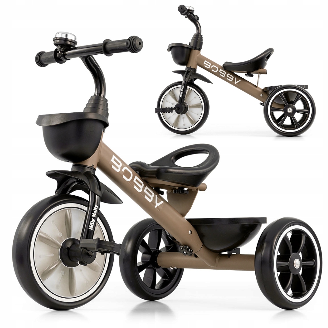 Nowoczesny design i bezpieczeństwo w rowerkach Milly Mally