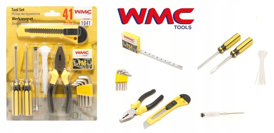 Zawartość zestawu narzędziowego