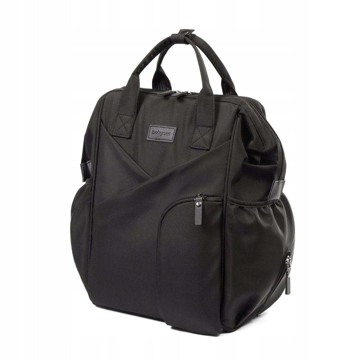 Plecak dla mamy MODERN STYLE Babyono 1649/01 czarny – Stylowy towarzysz każdej mamy