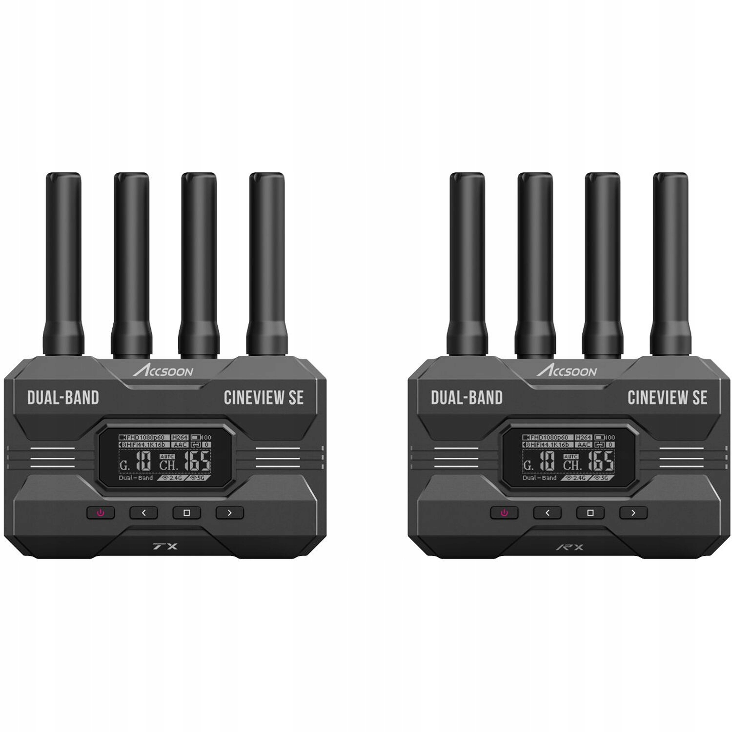 Accsoon CineView SE (Nadajnik+Odbiornik) – Innowacyjny system monitorowania wideo