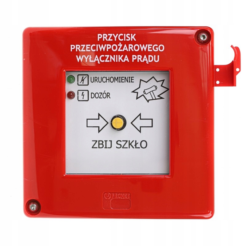 Przycisk PPOŻ W0-PPWP-A M1/2K XY ZC – Bezpieczeństwo na pierwszym miejscu