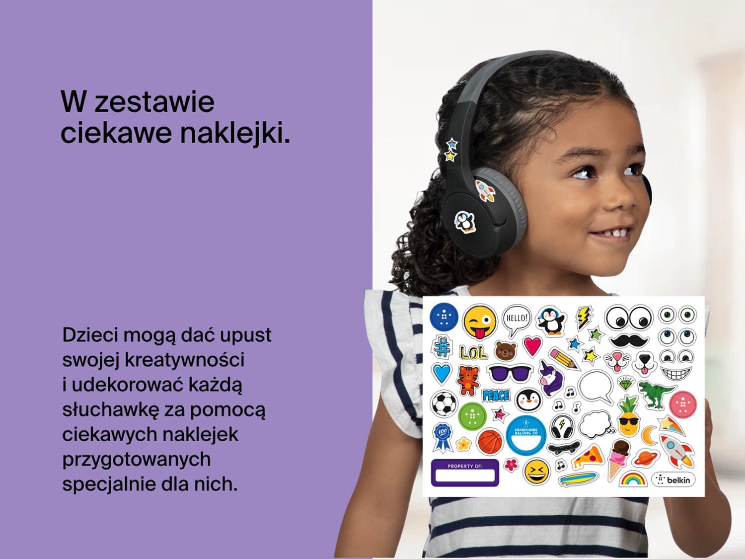 w zestawie ciekawe naklejki