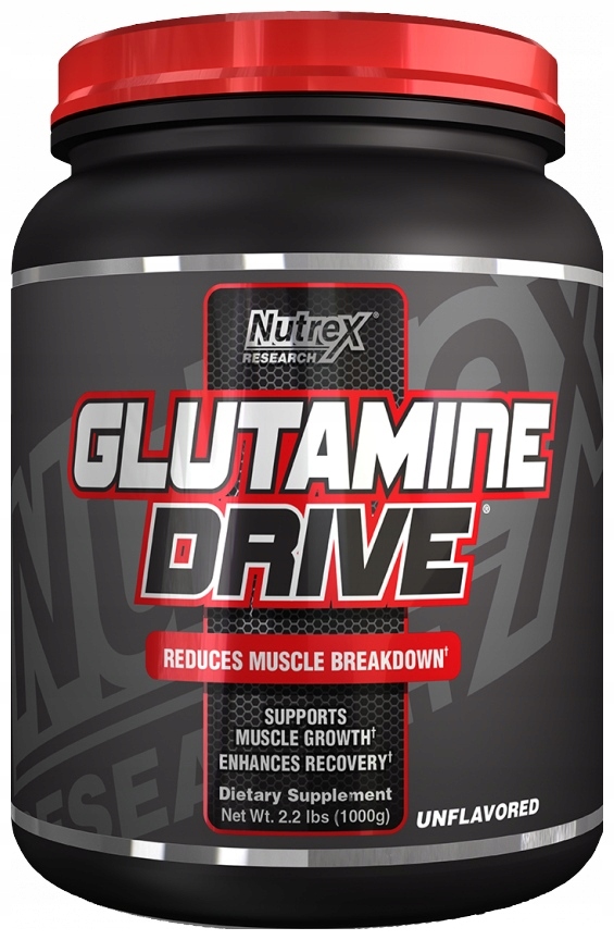 Nutrex - Glutamine Drive, Bezsmakowa, 1000g – Kluczowy suplement dla sportowców