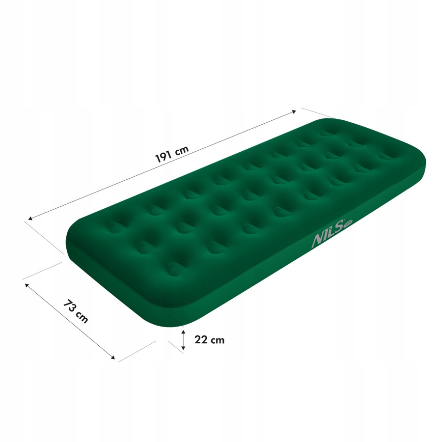 Wysokość 22 cm – Doskonała izolacja od podłoża