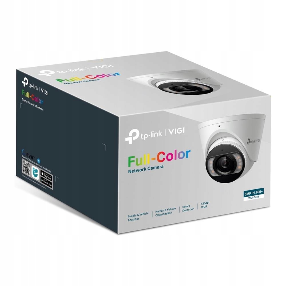 Kamera IP TP-Link VIGI C455(4mm) 5MP – Doskonała jakość obrazu na zewnątrz