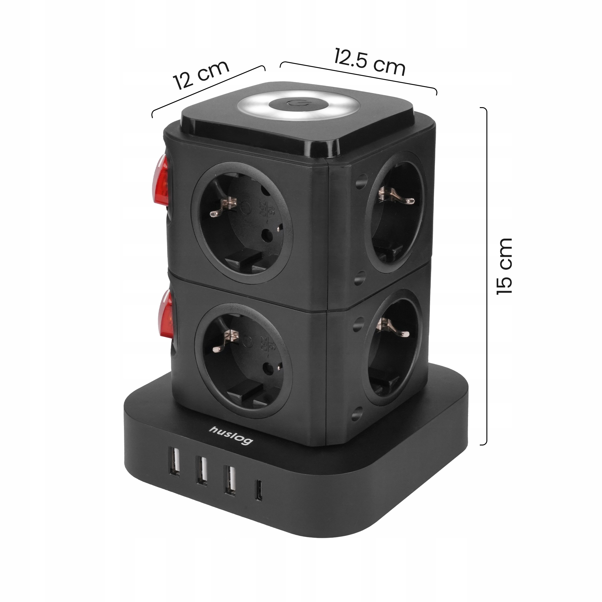 Otwory montażowe – Wygodna instalacja na ścianie lub pod biurkiem