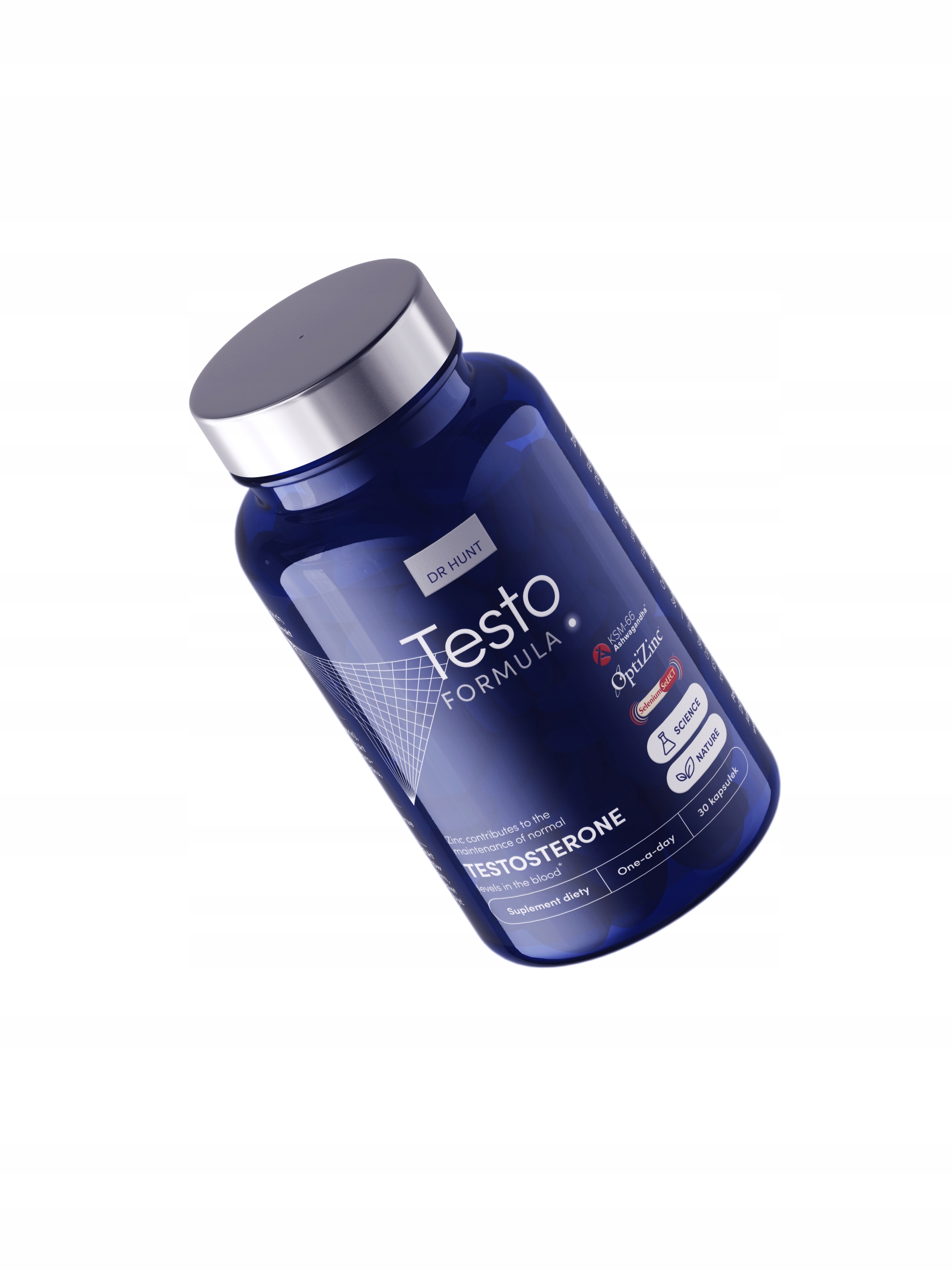 Dr Hunt - Testo Formula – Wsparcie hormonalne dla mężczyzn