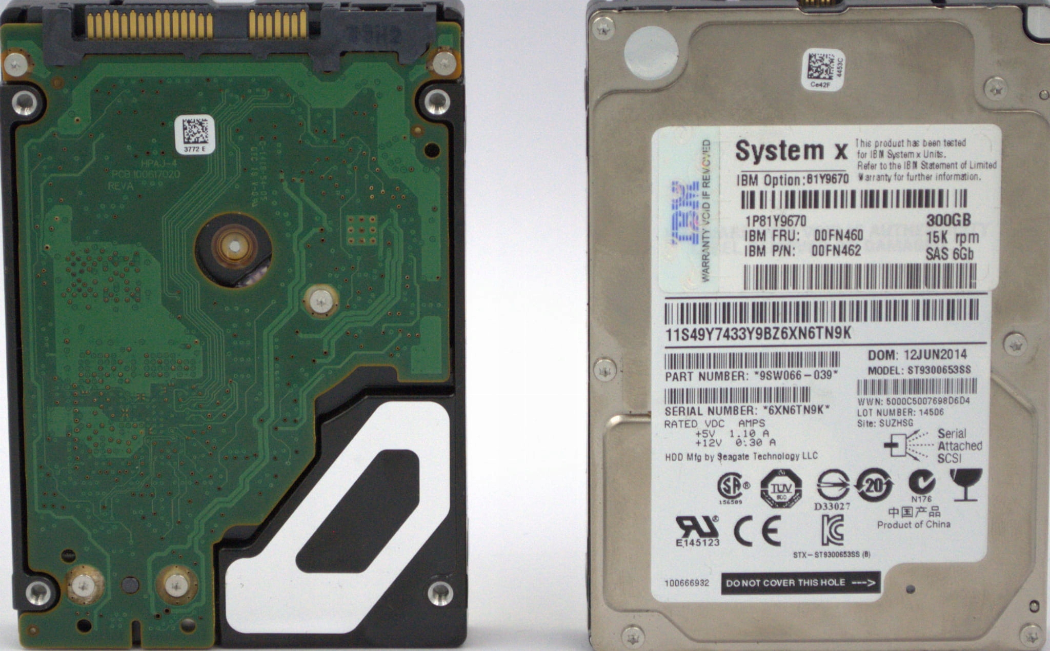 Dysk twardy Lenovo 300GB 2.5'' SAS-2 (00FN460) – Wydajność i niezawodność dla serwerów