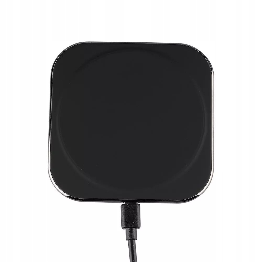 Ładowarka Indukcyjna V-TAC 5W / 7,5W / 10W 2A Czarna VT-3525 – Nowoczesne rozwiązanie do ładowania