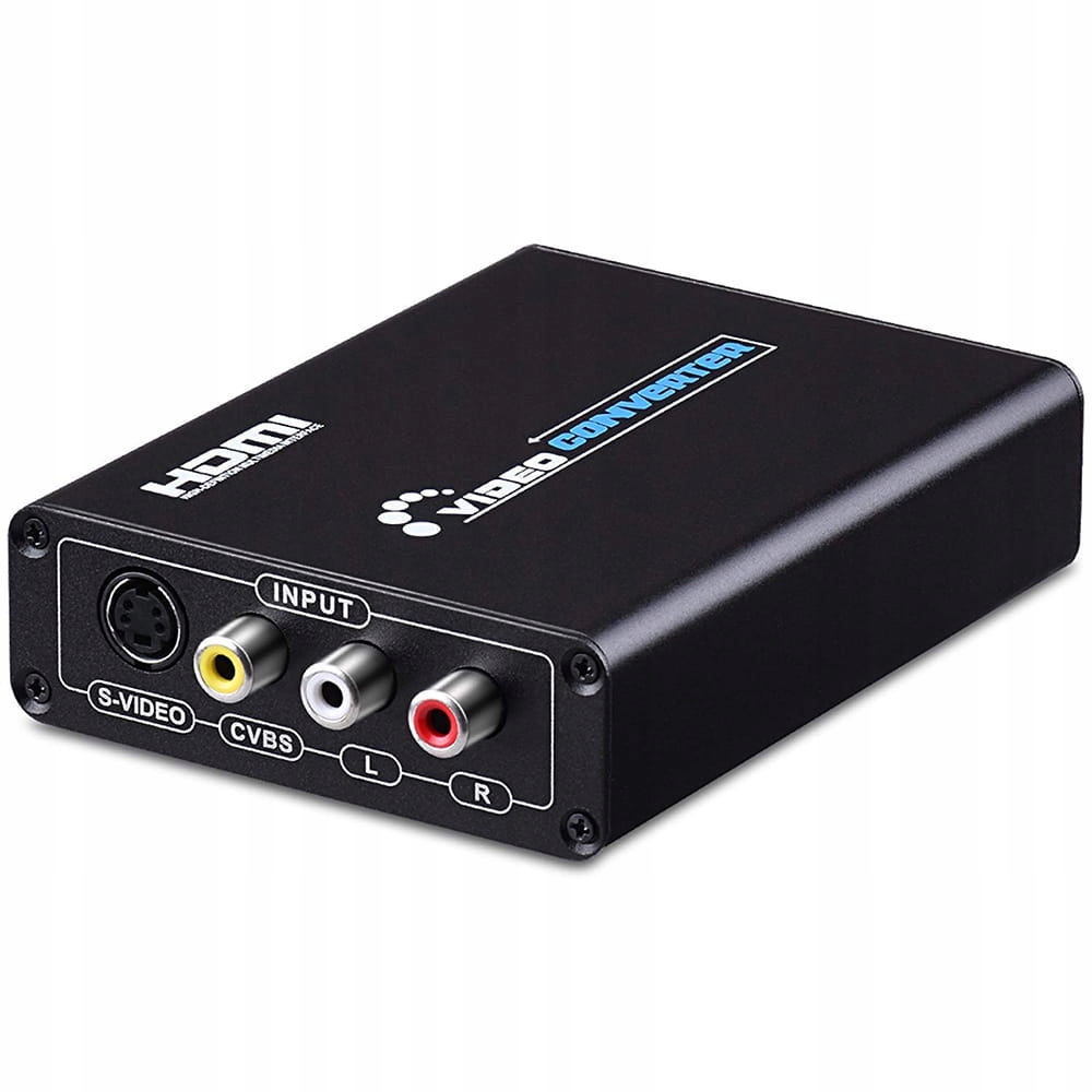 Adapter AV SwiatKabli Konwerter z AV / S-Video na HDMI + audio jack 3,5 mm – Nowoczesne rozwiązanie dla Twojego sprzętu audio-wideo