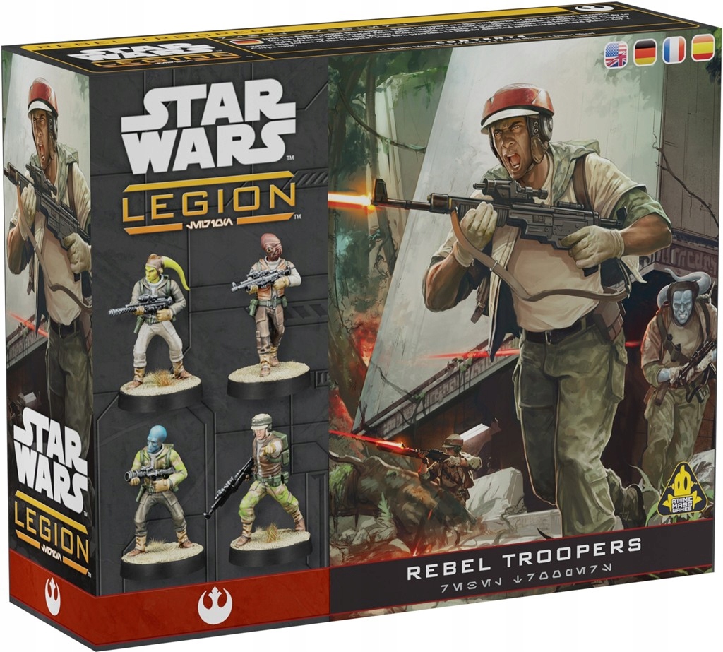 Wydawca i system gry – Atomic Mass Games i Star Wars Legion