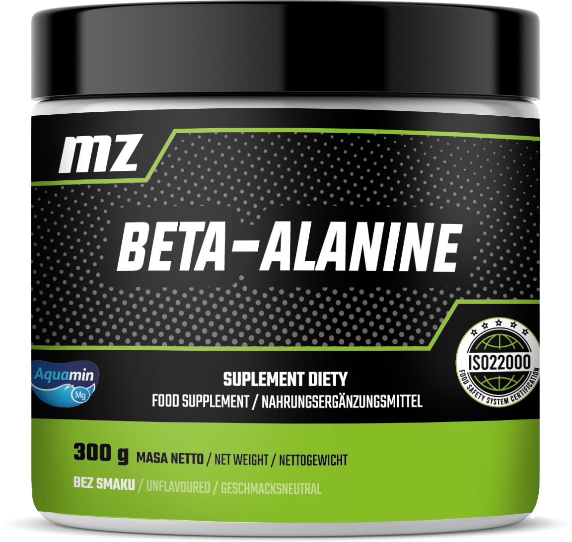 MZ_Beta-Alanine bezsmakowy suplement diety 300g – Wzmocnij swoją wytrzymałość