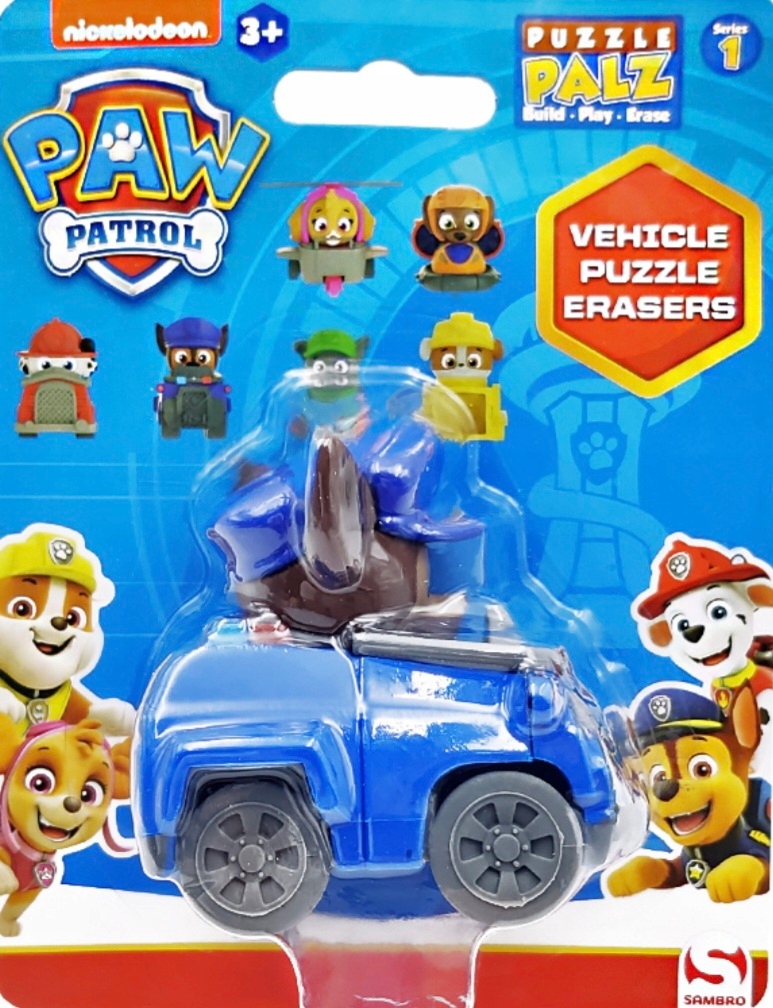 Spin Master Figurka Puzzle 3D Psi Patrol Chase – Kreatywna zabawa z ulubionym bohaterem