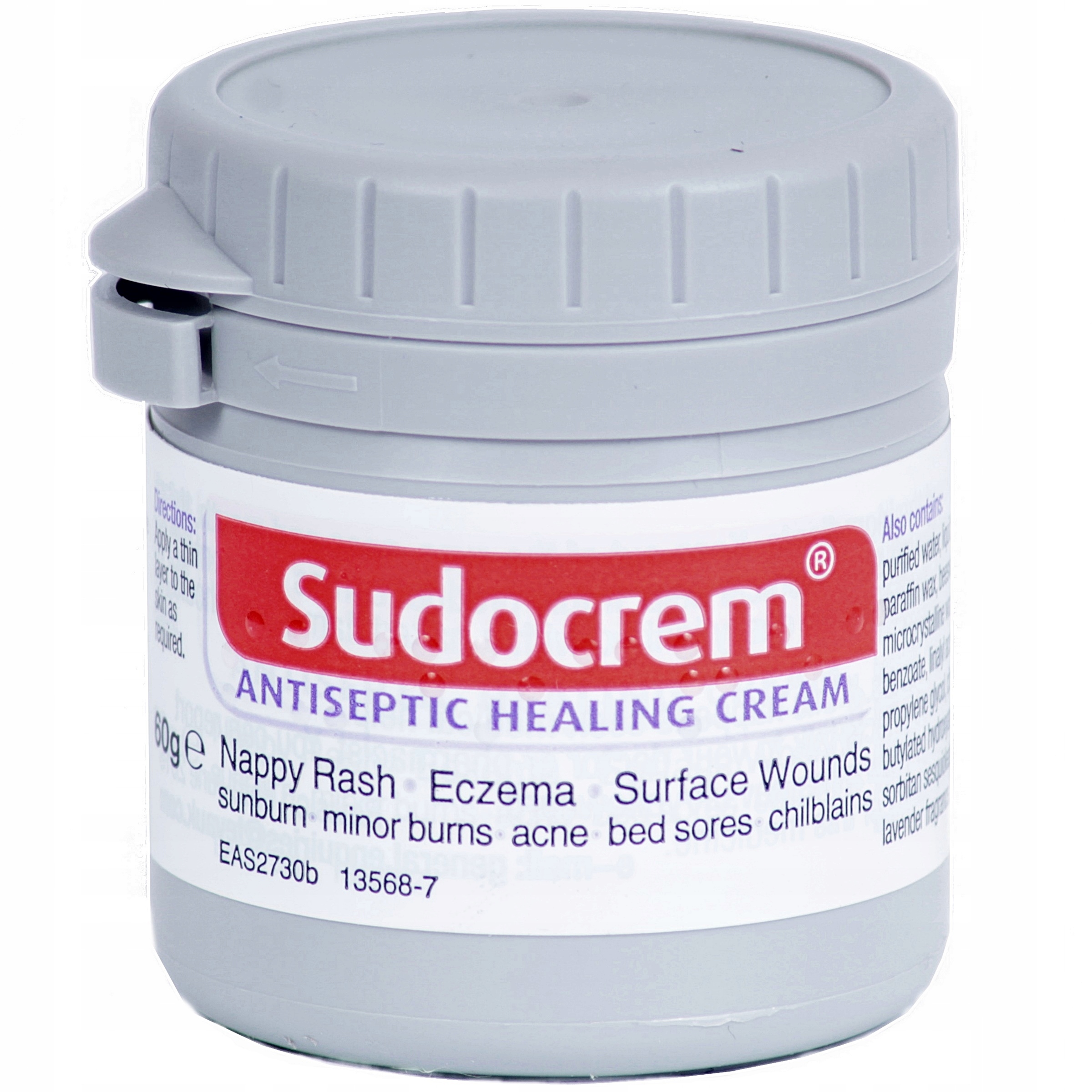 TEVA Sudocrem Krem na odparzenia (60 g) – Skuteczna ochrona dla delikatnej skóry