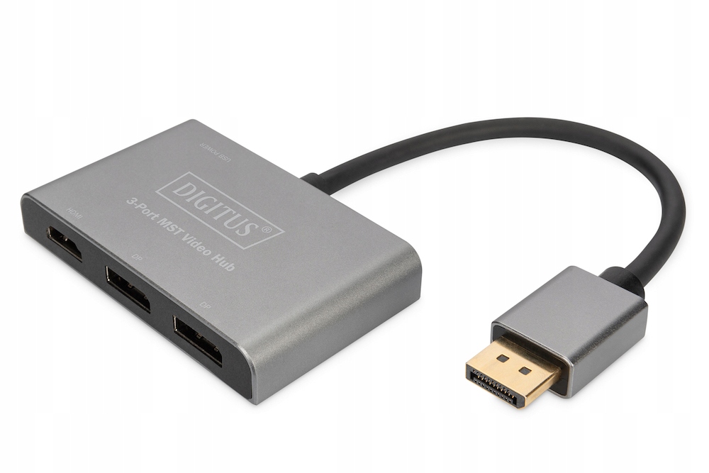 Adapter USB-C Digitus DA-70828 – Wydajność wideo w rozdzielczości 4K