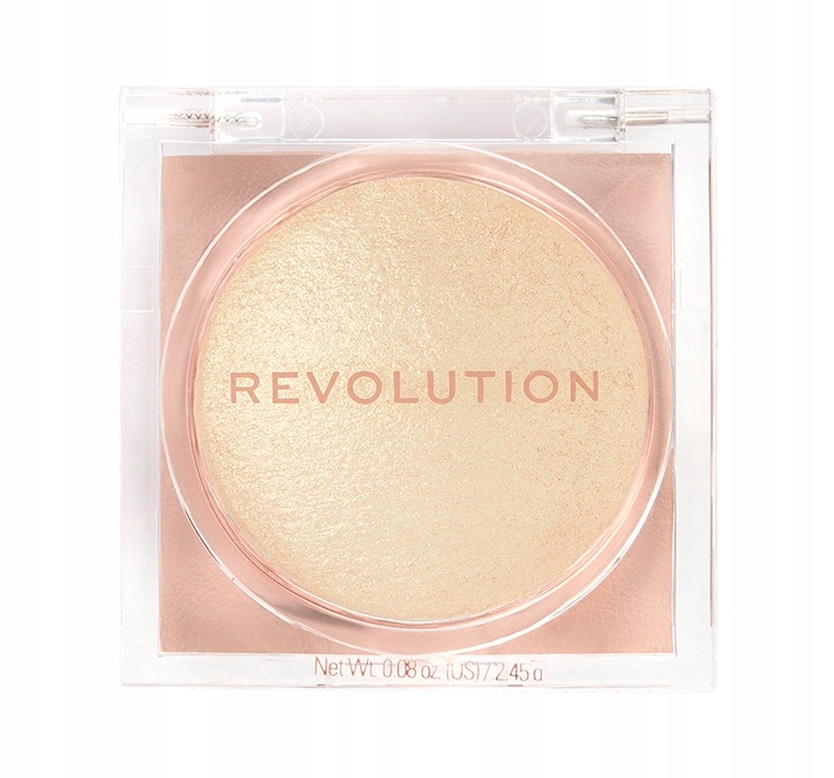 Rozświetlacz do twarzy Makeup Revolution Beam Bright Highlighter Golden Gal 2,45g – Uzyskaj niesamowity blask!