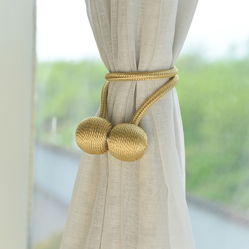 Spinka Zapięcie Zasłon Firan Klamra Magnes Beżowa – Elegancki dodatek do Twojego wnętrza