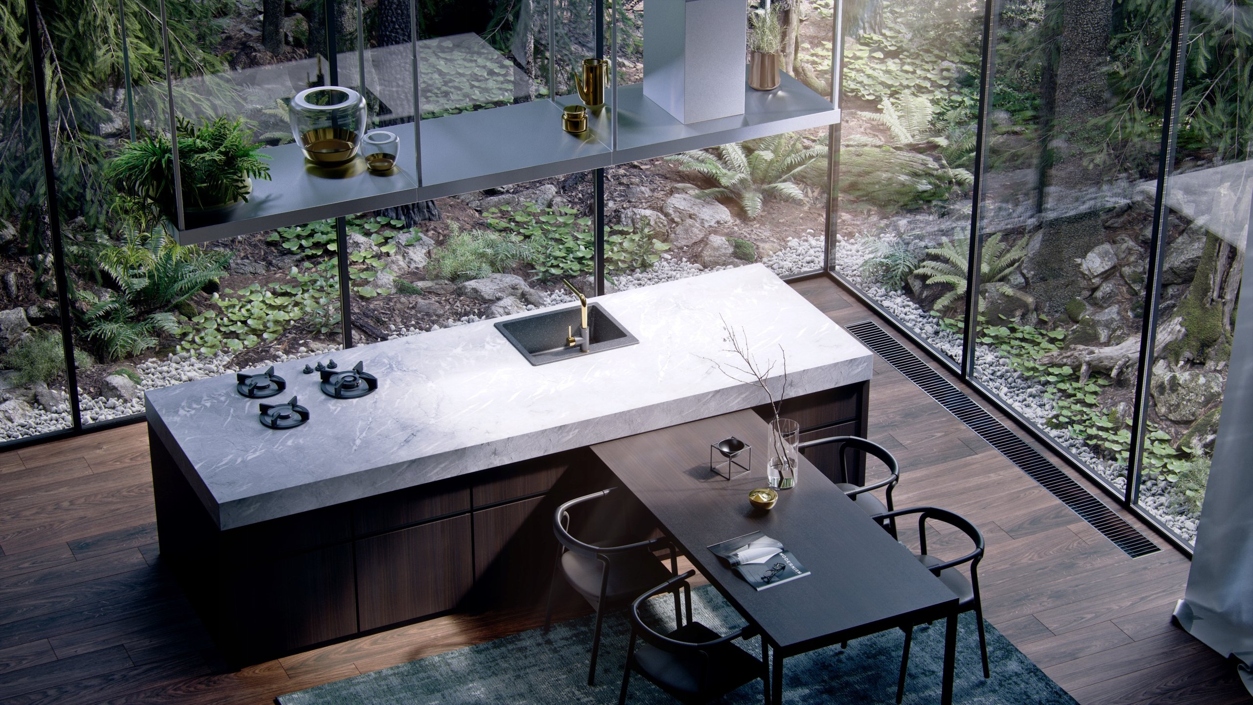 Przestronność 1,5-komorowa – Idealna do mycia naczyń