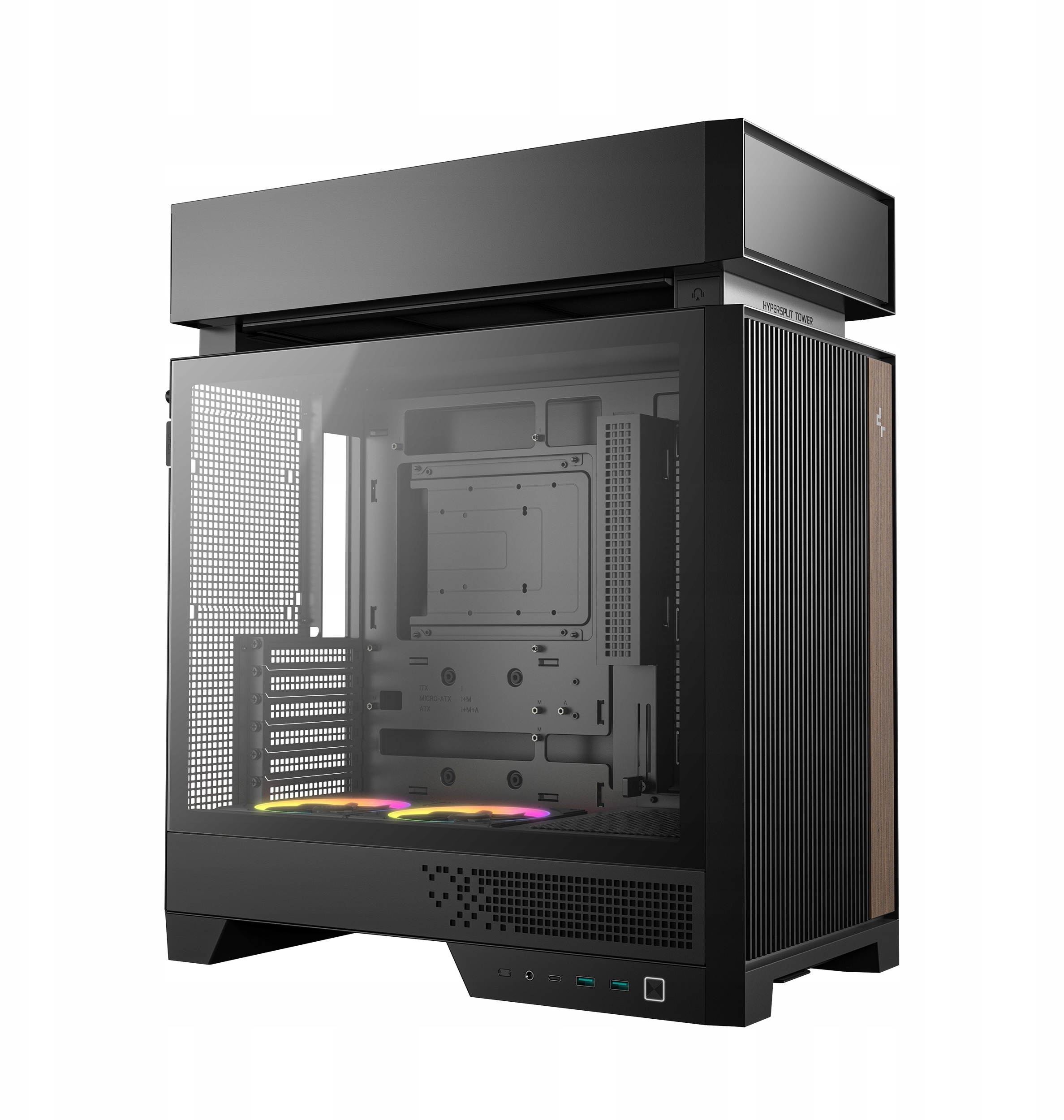 Wbudowane wentylatory FL12R SE dla lepszego przepływu powietrza