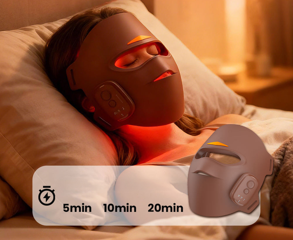 Regulacja jasności i timer – komfortowe sesje pielęgnacyjne