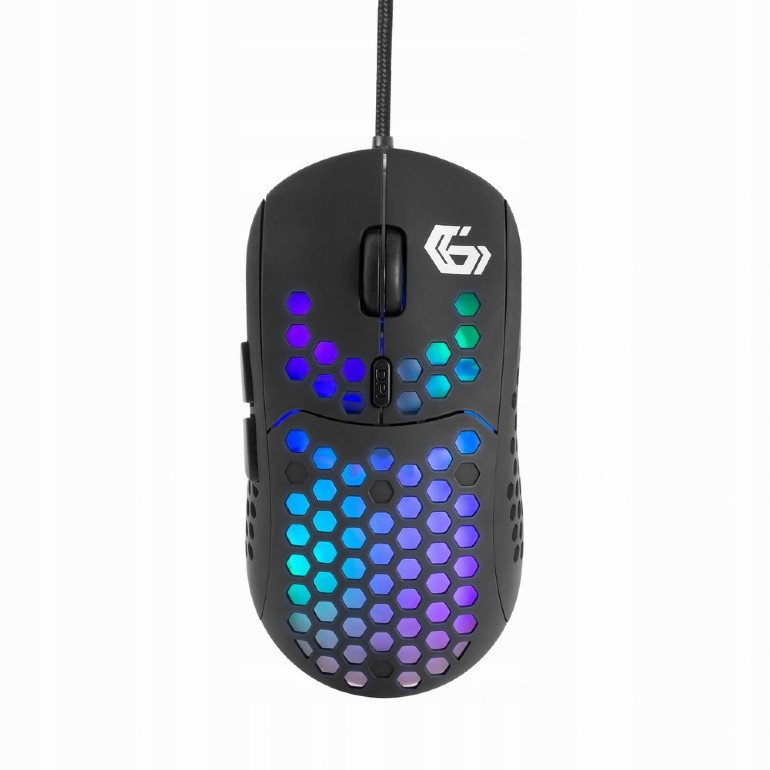Mysz Gembird RAGNAR RX400 – Przewodowa mysz gamingowa z podświetleniem RGB