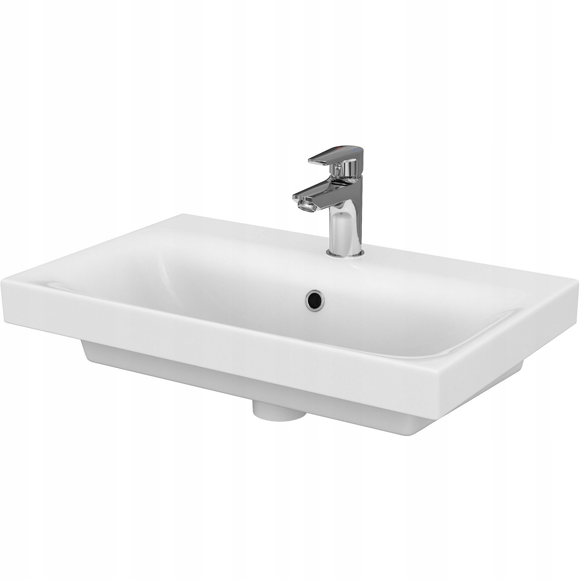 Umywalka Meblowa Moduo 60x38 cm - Elegancja i funkcjonalność w Twojej łazience