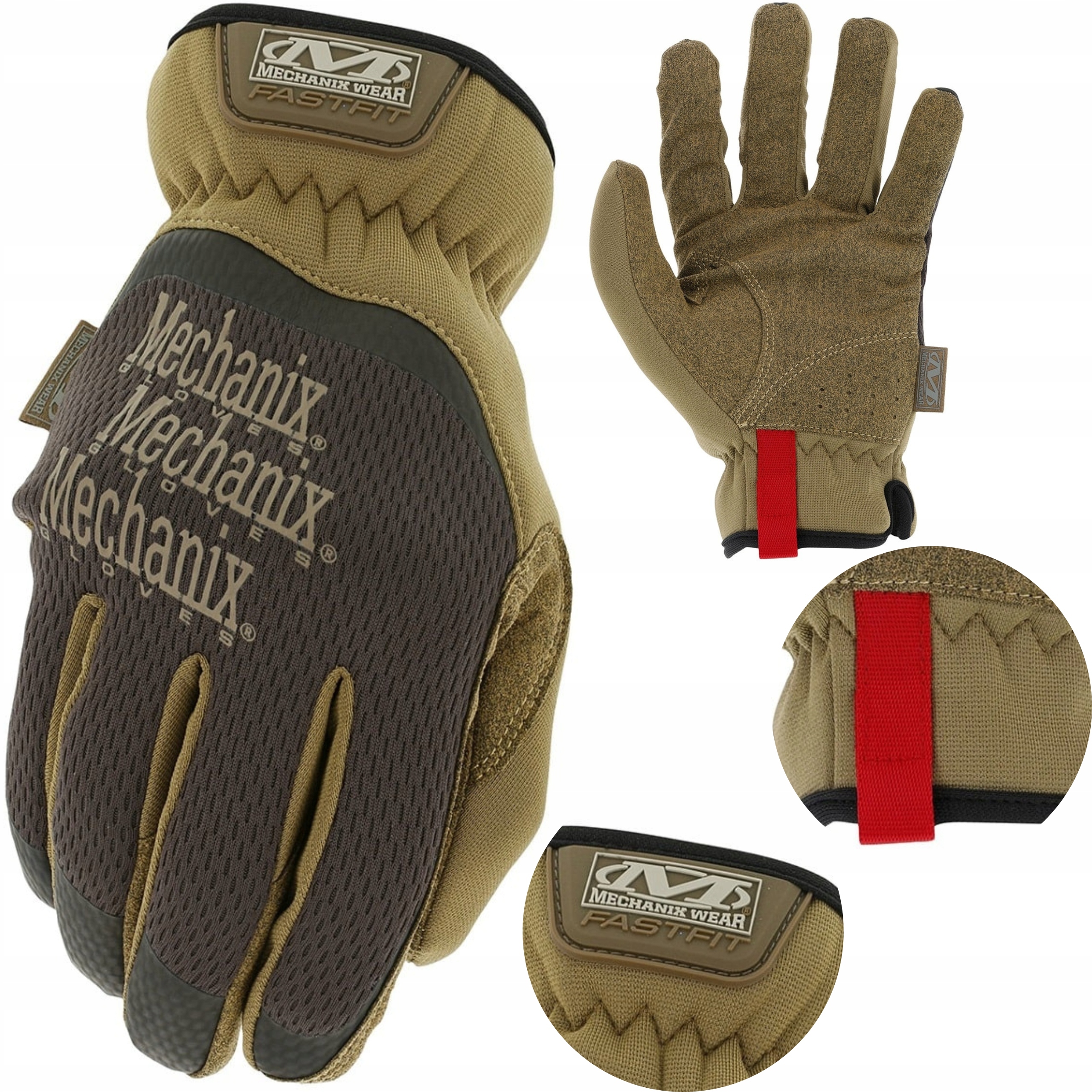 Rękawice Mechanix FASTFIT® Brown – Wygoda i ochrona dla Twoich dłoni