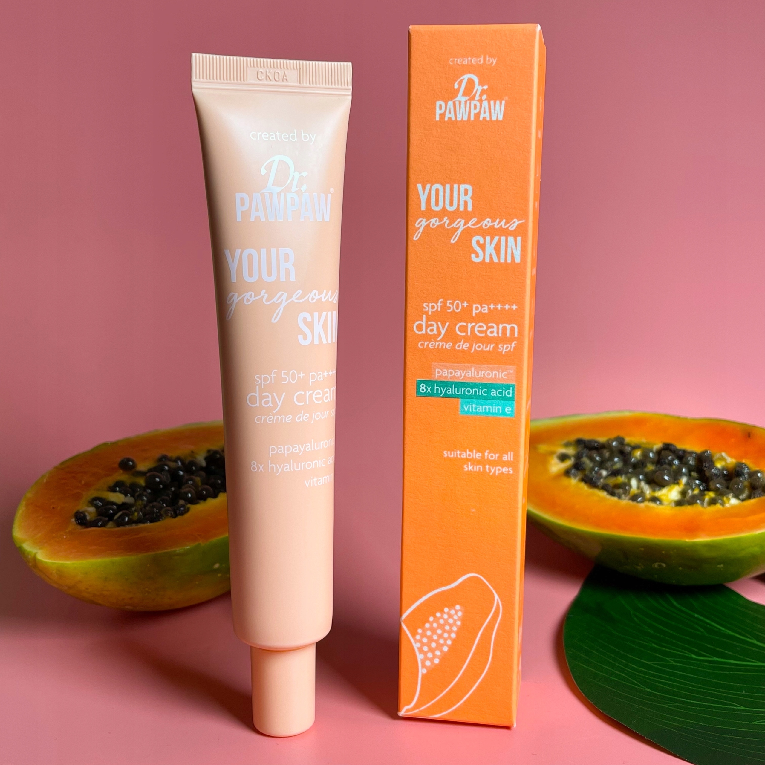 Dr. PawPaw, Twoja Piękna Skóra – Krem na Dzień SPF 50 dla Twojej Skóry