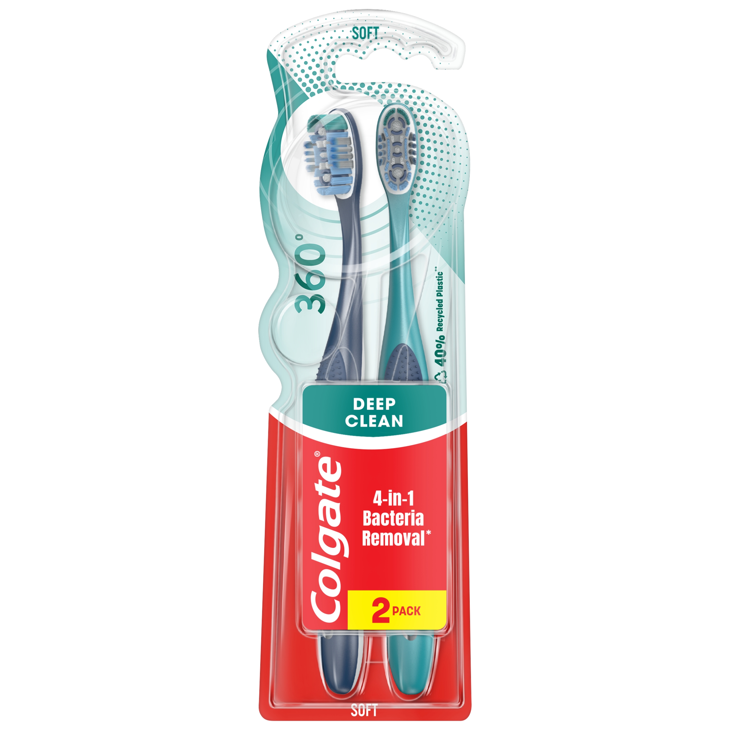 Colgate Szczoteczka do zębów 360 Deep Clean – Doskonała pielęgnacja jamy ustnej