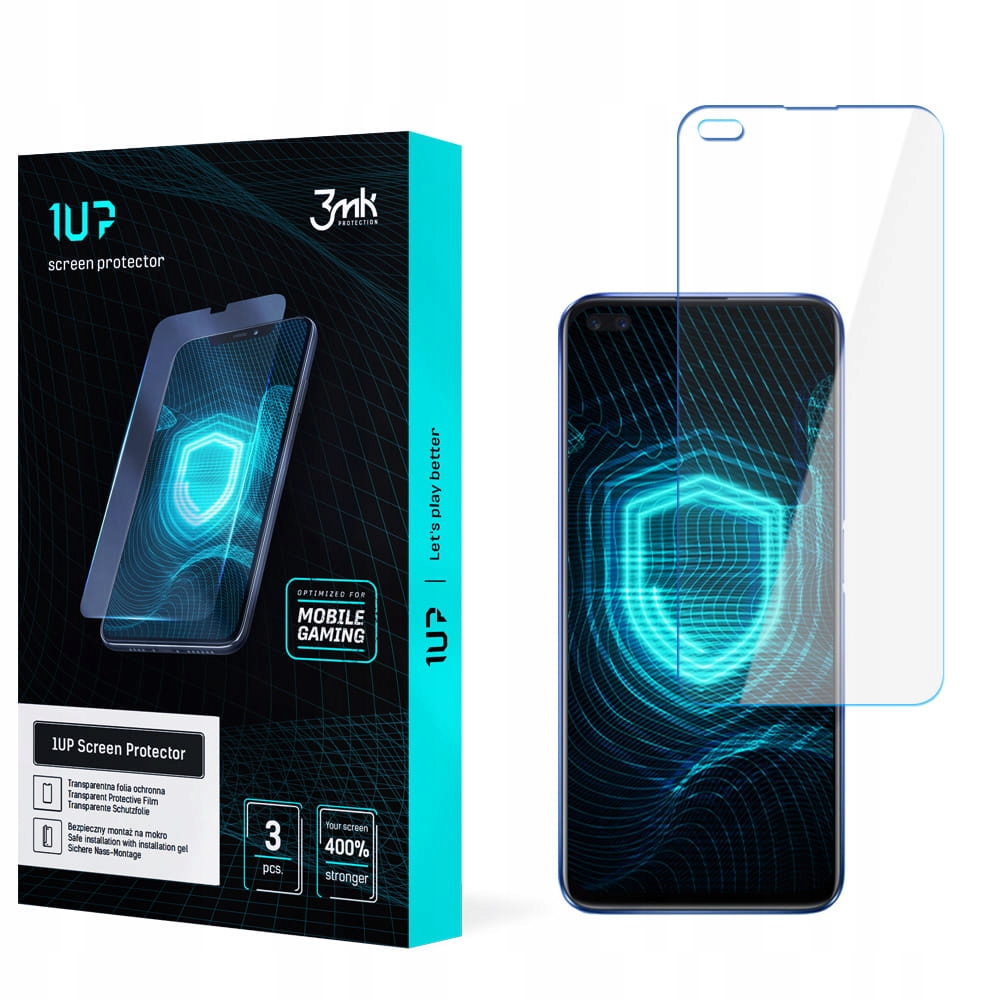 REALME X50 5G - Folia ochronna 3MK 1UP dla graczy