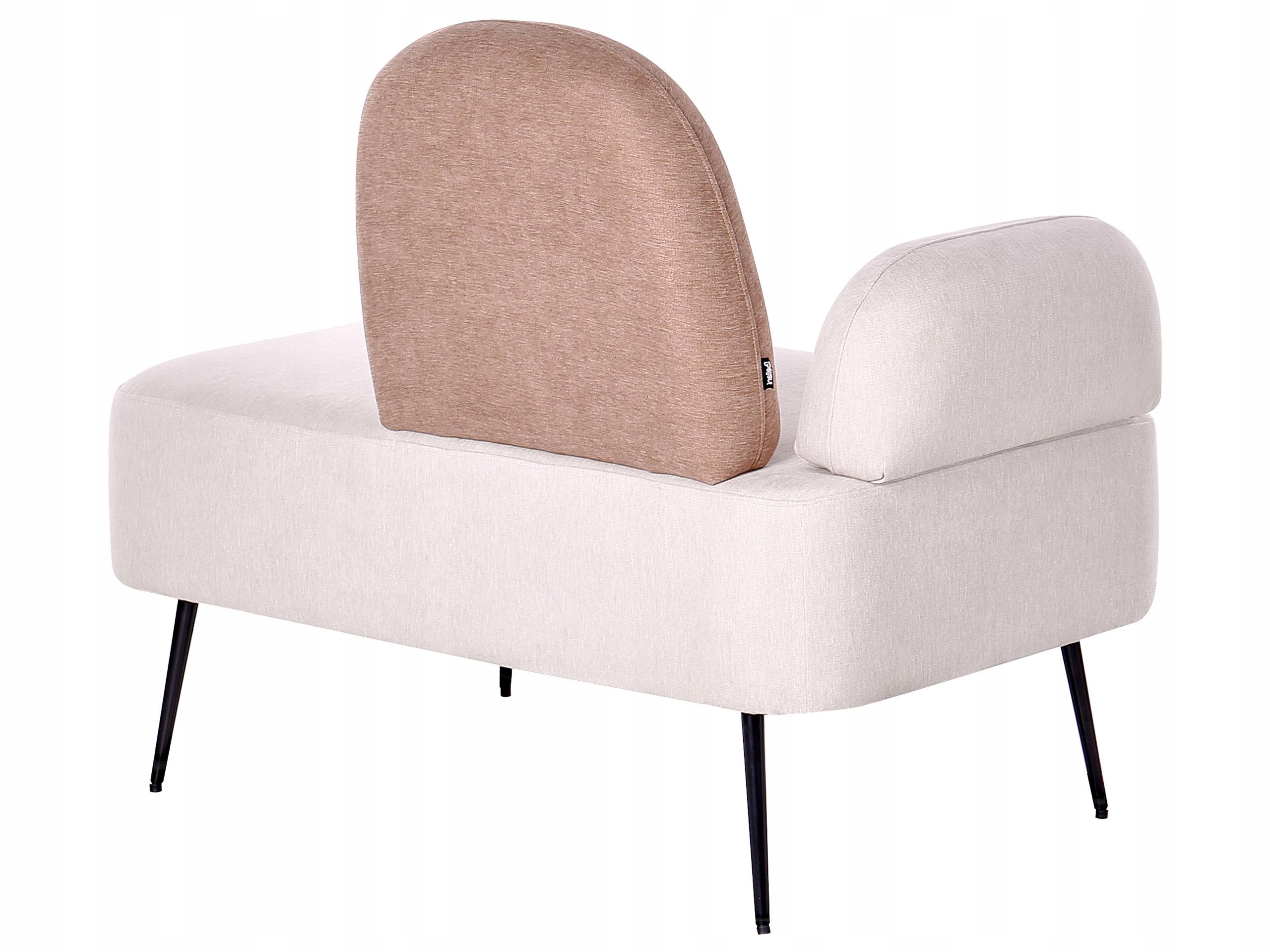 Szezlong lewostronny brązowy ARCEY Lumarko – Stylowy relaks w Twoim domu