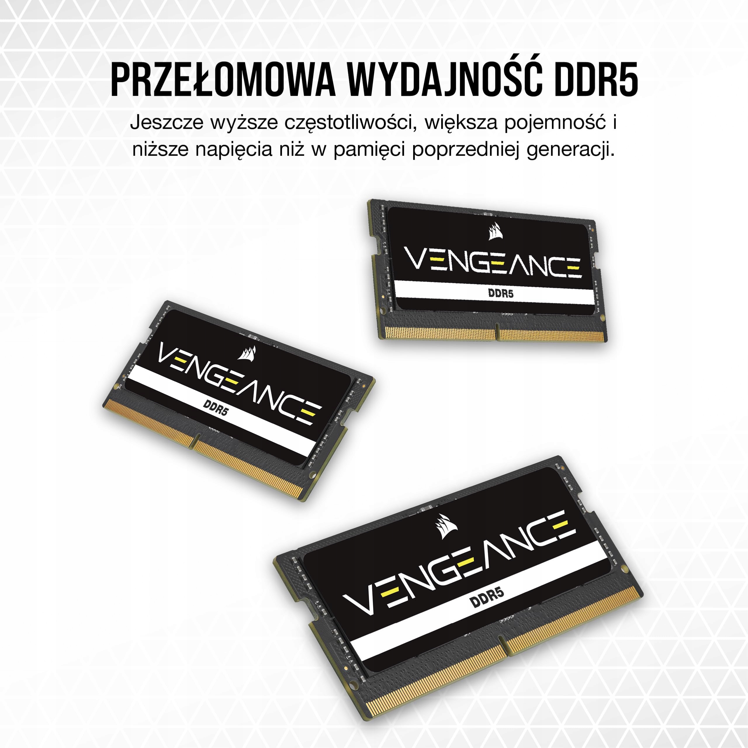Wysoka pojemność i szybkość – 48 GB DDR5 4800 MHz