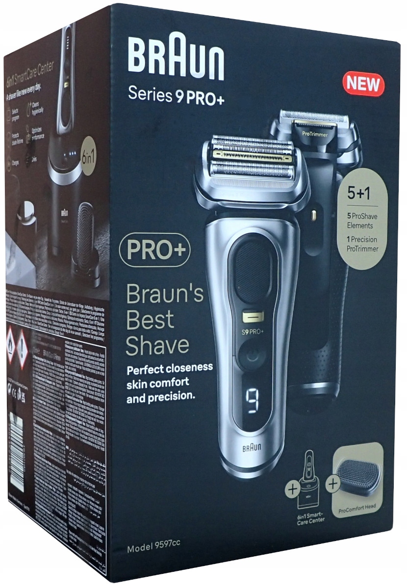 Wysoka jakość wykonania – 5 elementów golących