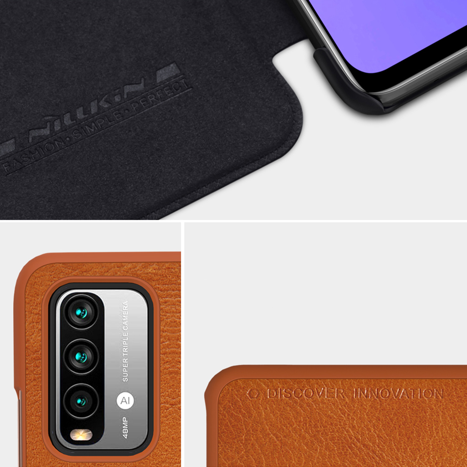 Etui Nillkin QIN dla Xiaomi Redmi 9T - Zalety, które pokochasz. Zostań z serią Qin na dłużej!