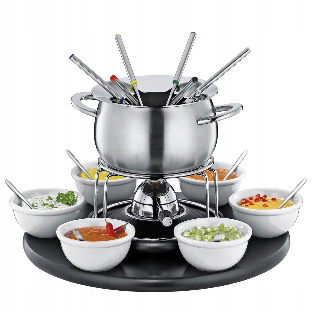 Karuzela do fondue dla 6 osób – Idealna na każdą okazję