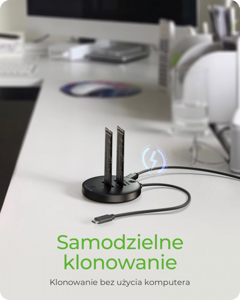 Samodzielne klonowanie SSD – Szybkie migracje i kopie zapasowe bez komputera