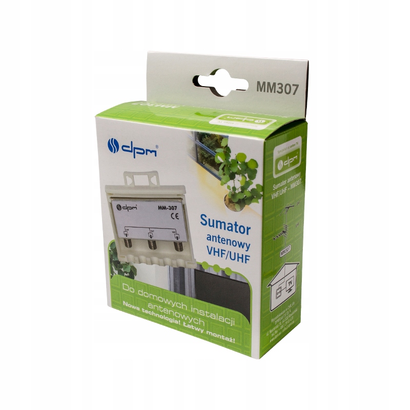 Antena RTV DPM Sumator sygnału UHF + VHF – Idealne rozwiązanie do odbioru telewizji
