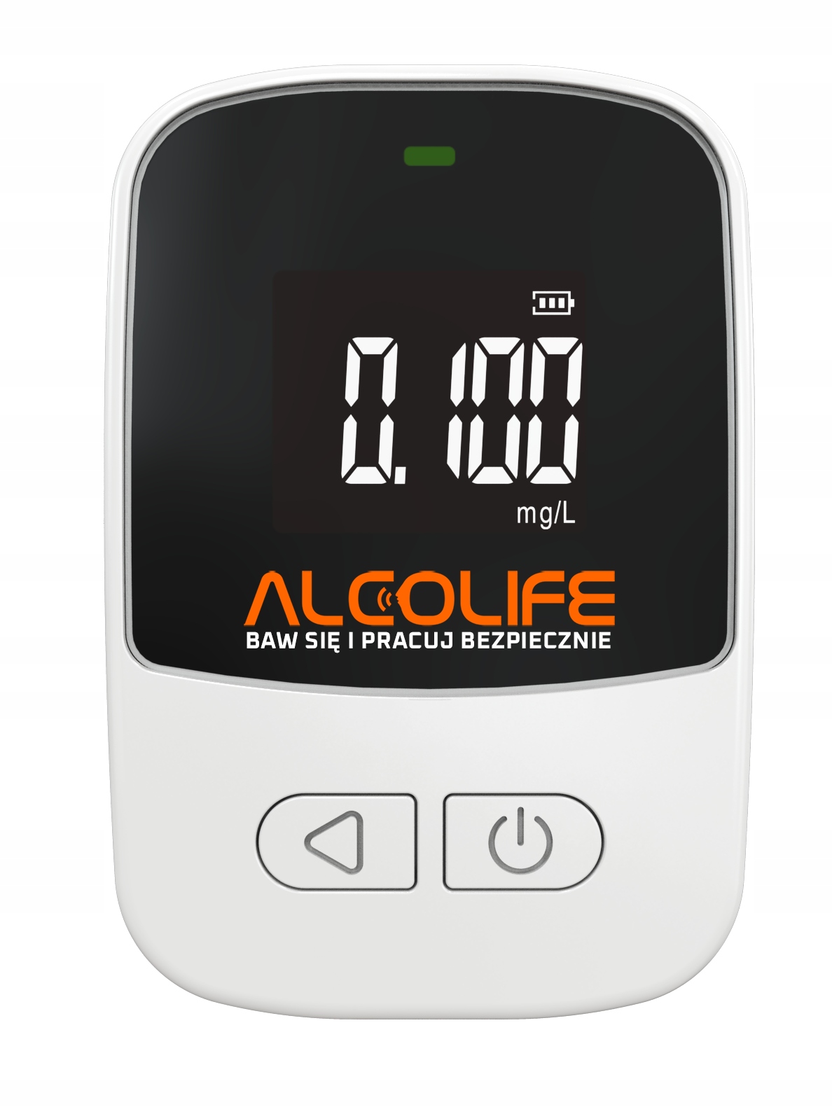 Czytelny wyświetlacz LCD z kolorową sygnalizacją