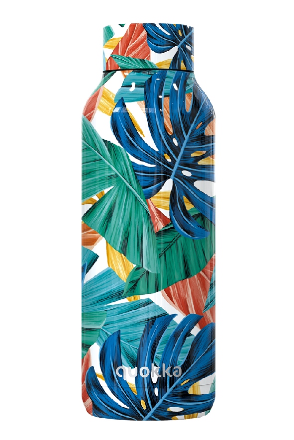 Quokka Solid - Butelka termiczna ze stali nierdzewnej 510 ml (Kolor Jungle)