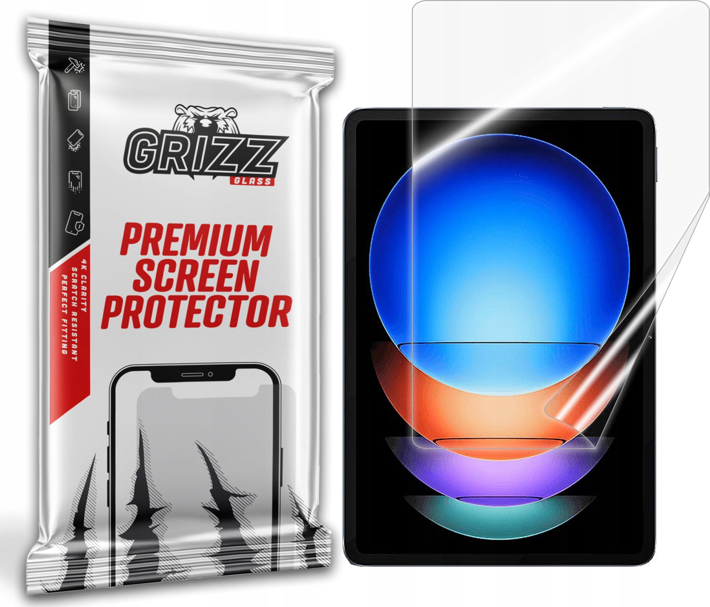 Folia ceramiczna Grizz CeramicFilm do Xiaomi Pad 6S Pro 12.4 – Doskonała ochrona ekranu