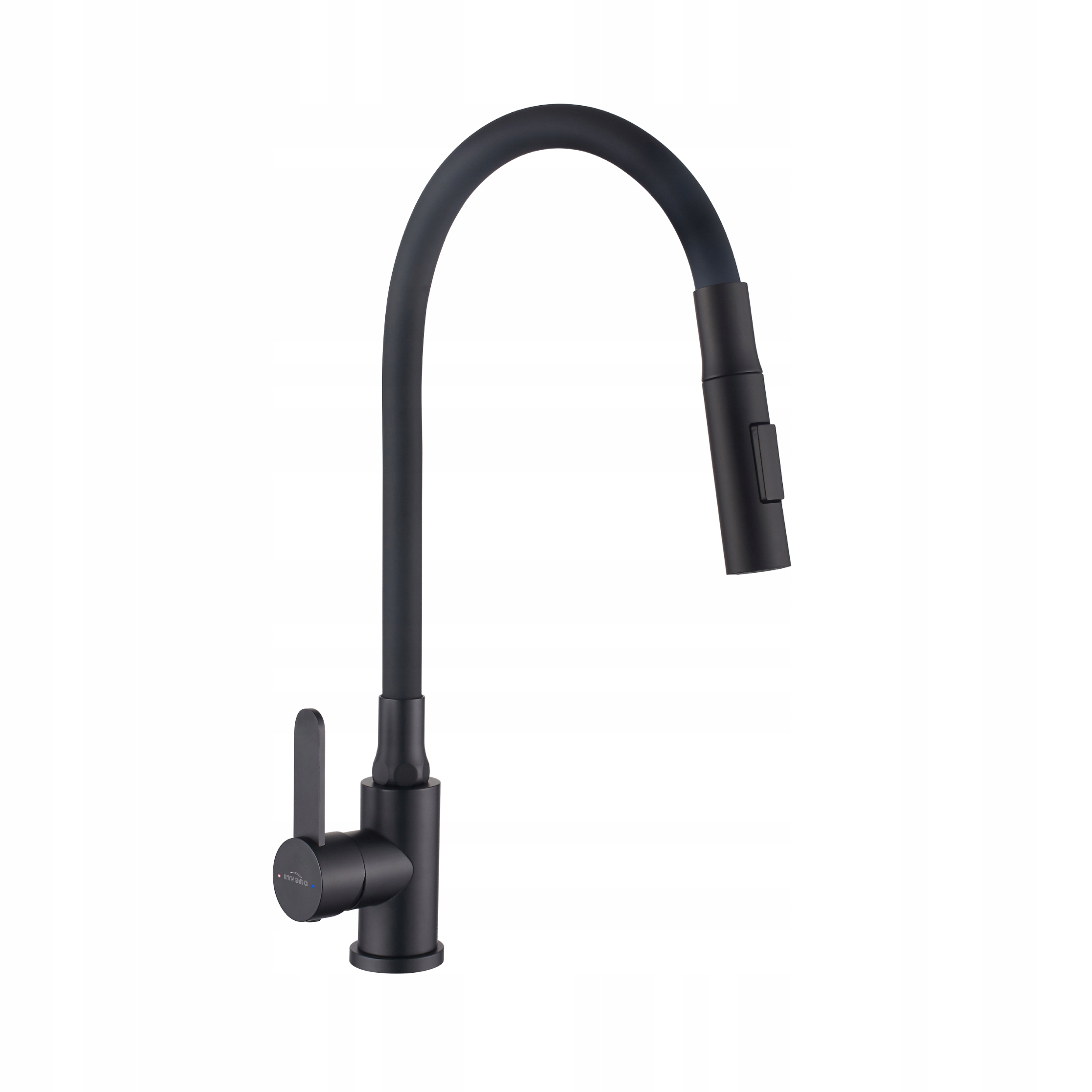 Invena bateria kuchenna Dalis, czarny BZ-64-004-L – Elegancja i funkcjonalność w Twojej kuchni