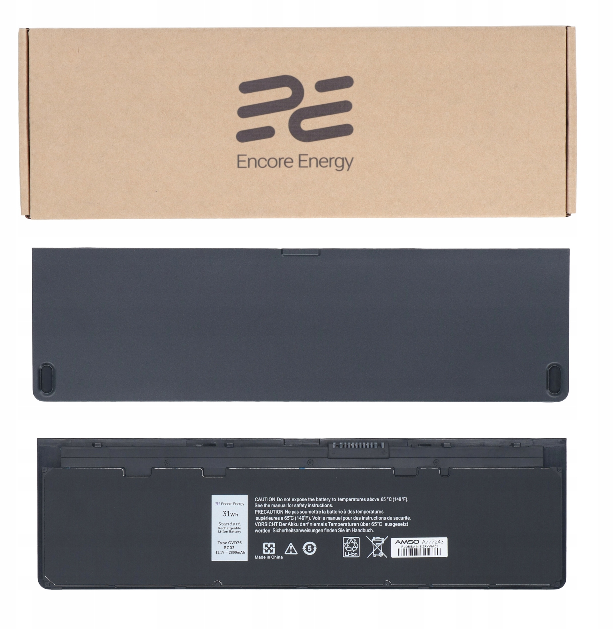 Bateria GVD76 do laptopa Dell Latitude E7240 E7250 – Wydajność i niezawodność