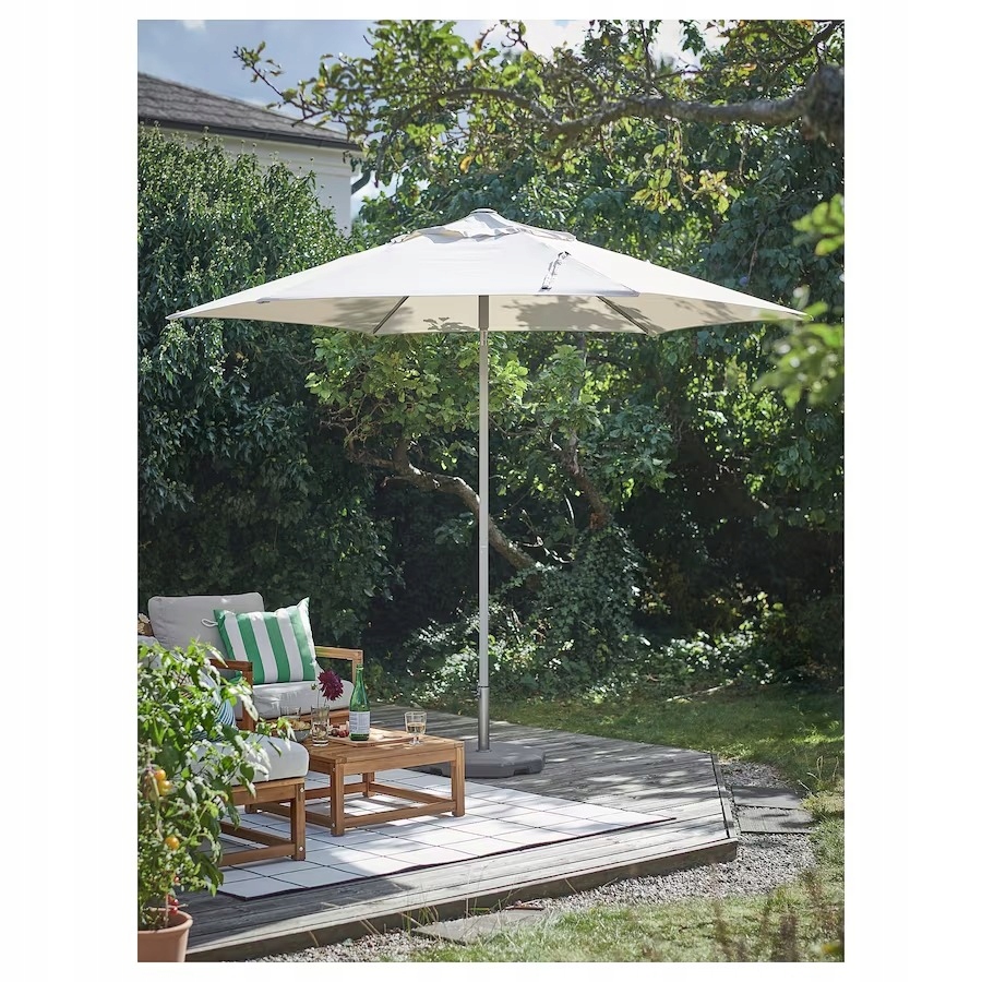 Poszycie na parasol ogrodowy na wysięgnik szary 330x240 cm IKEA – Idealna ochrona w ogrodzie