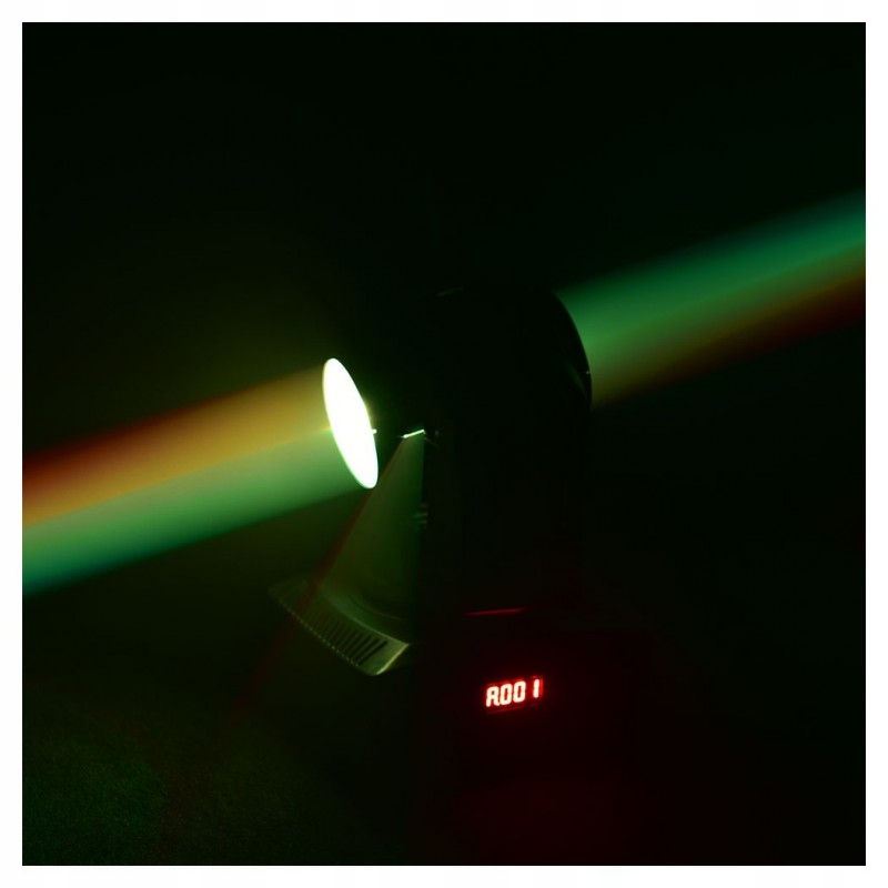 Niezależne tryby pracy: Auto, Sound, Master/Slave, DMX