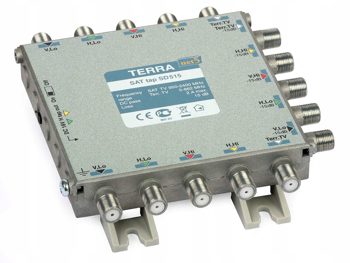 Rozgałęźnik TV/SAT SD-515 – Idealne rozwiązanie do instalacji multiswitchowych