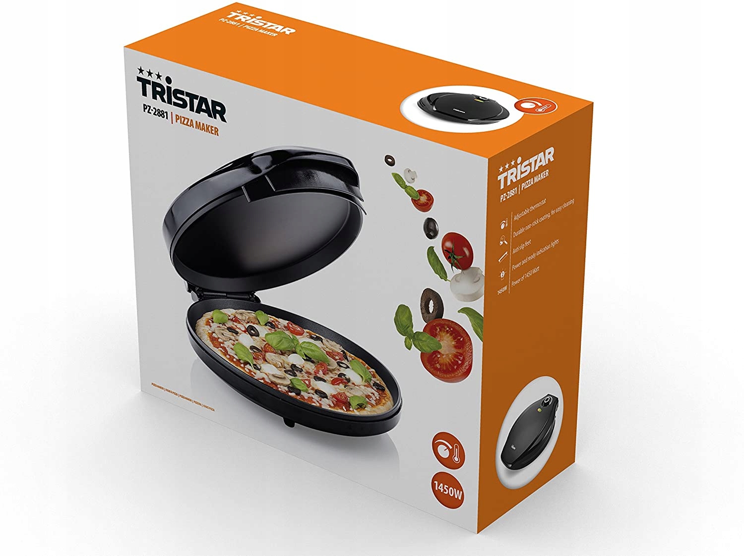 Maszynka do Pizzy Tristar PZ2881 – Idealne rozwiązanie dla miłośników pizzy
