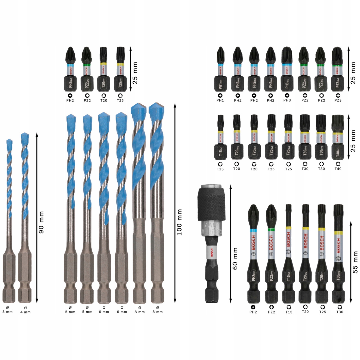 Doskonałe właściwości wiercenia dzięki technologii Bosch