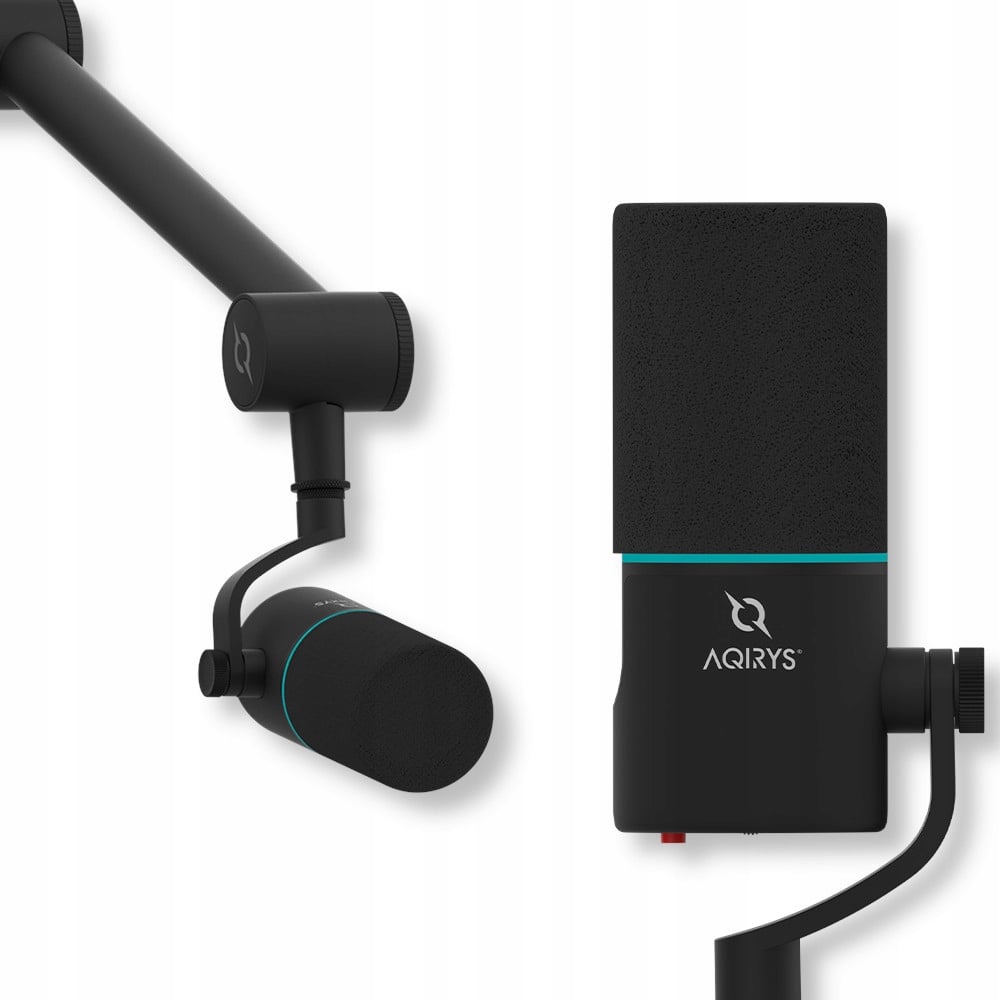 Ramię mikrofonowe w zestawie – Stabilność i precyzja ustawienia