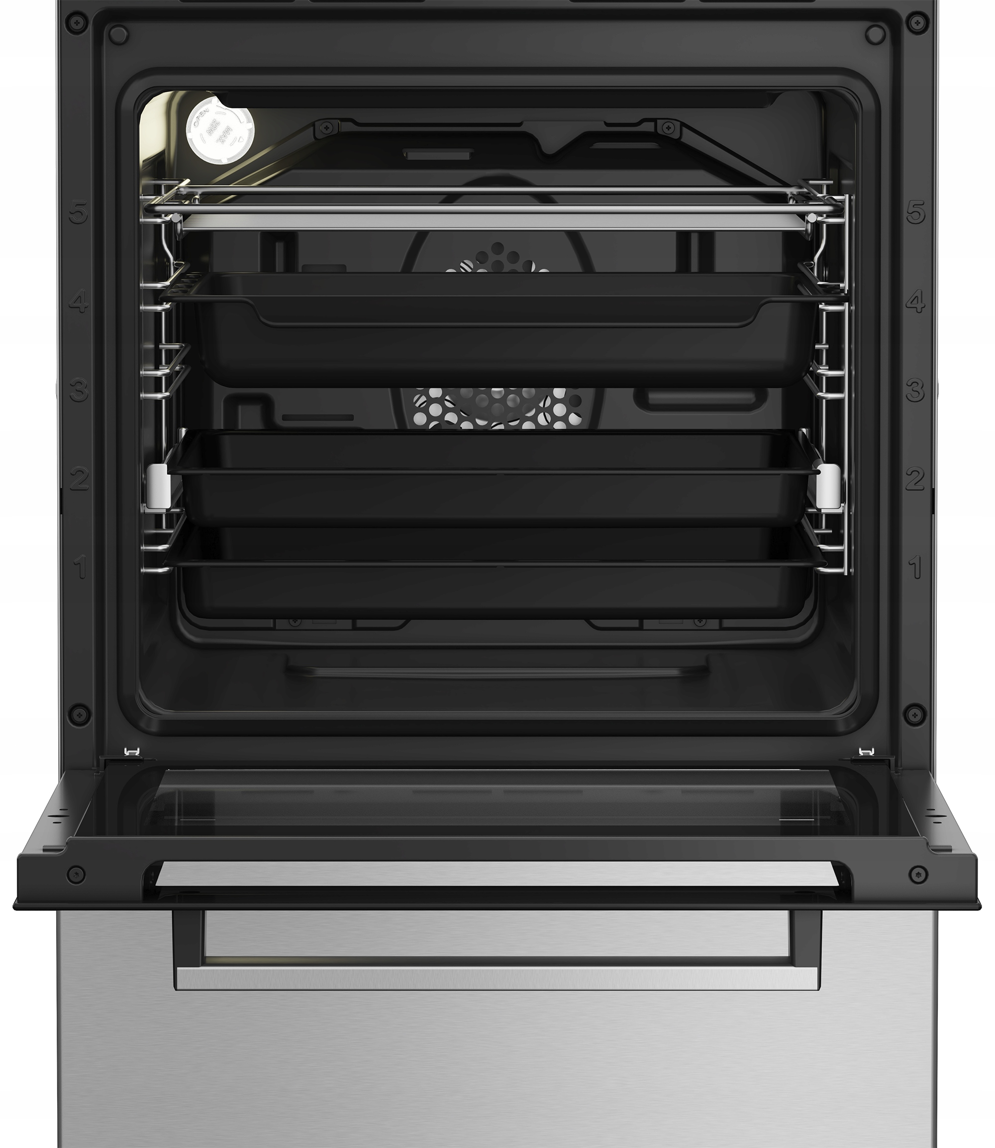 Piekarnik o pojemności 60L z 8 funkcjami pieczenia